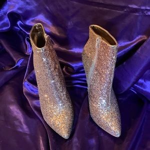 Sparkling Gold Party Booties